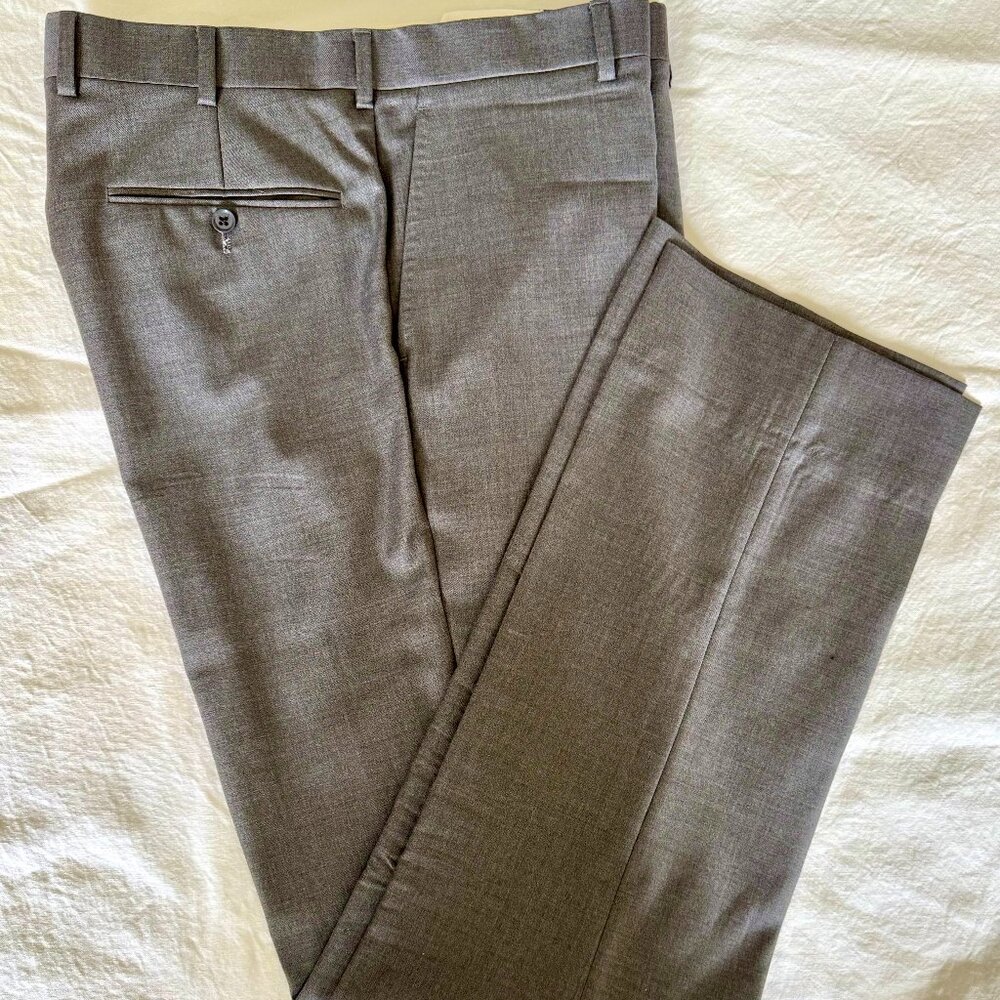 Ralph Lauren Light Grey Dress Pants 36x32 Light Grey